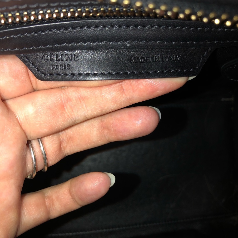 CELINE PYTHON RED MINI LUGGAGE W/ TAGS WORN ONCE - Picture 6 of 8